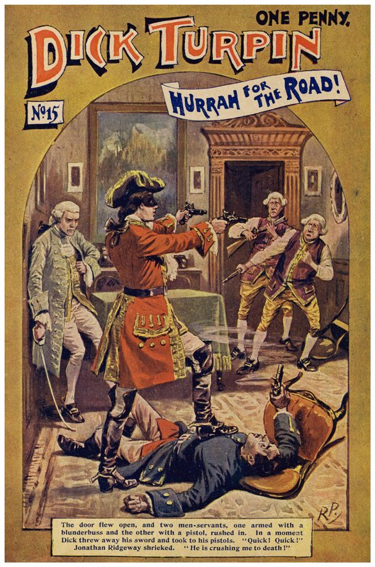 Dick Turpin (värinen lito) tekijältä Robert Prowse Jnr