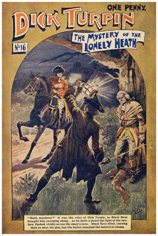 Dick Turpin (värinen lito) tekijältä Robert Prowse Jnr
