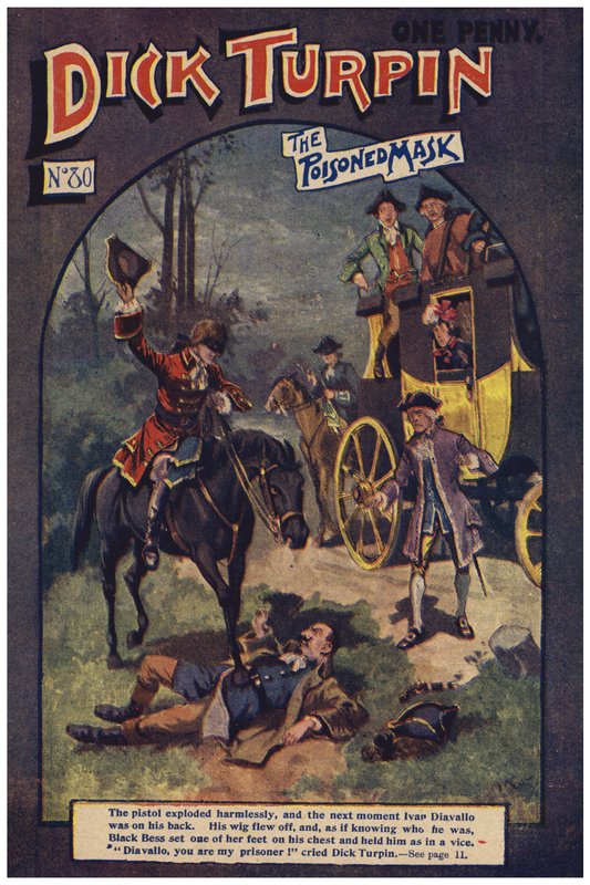 Dick Turpin (värinen lito) tekijältä Robert Prowse Jnr