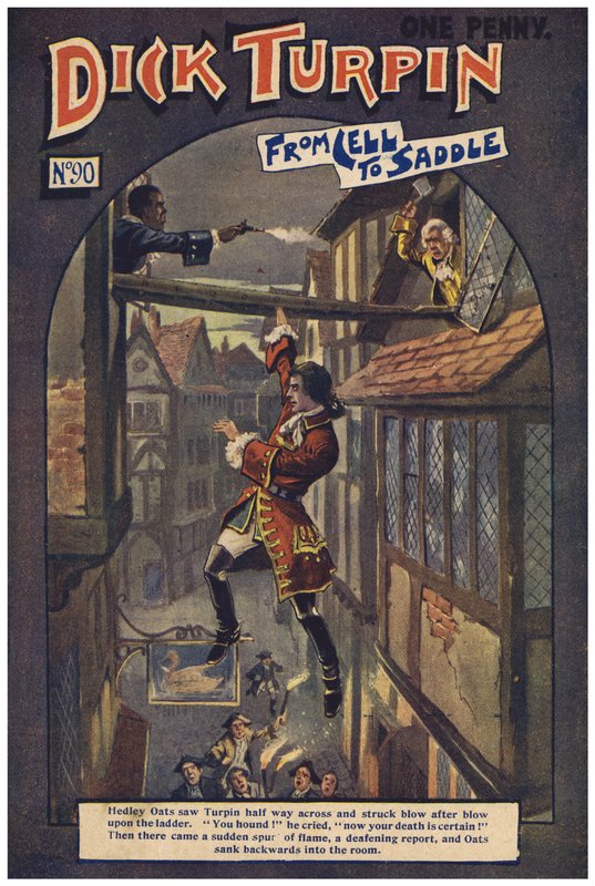 Dick Turpin (värinen lito) tekijältä Robert Prowse Jnr