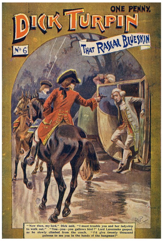 Dick Turpin (värinen lito) tekijältä Robert Prowse Jnr