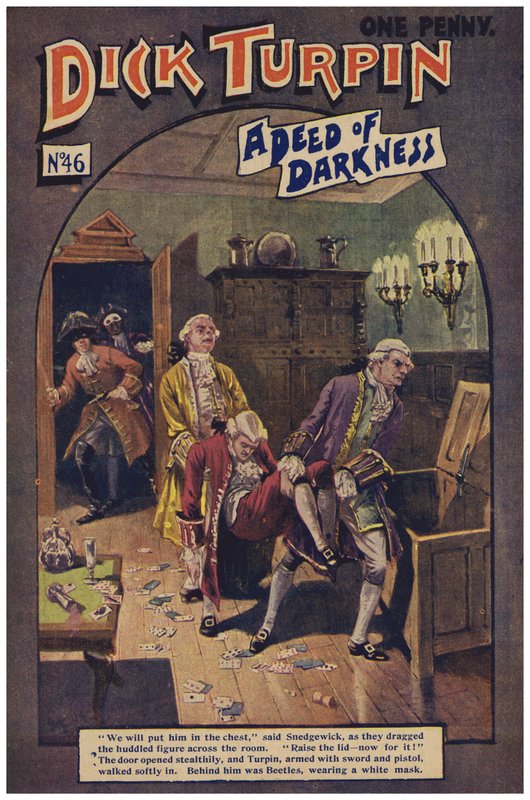 Dick Turpin (värinen lito) tekijältä Robert Prowse Jnr
