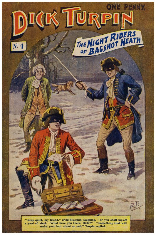 Dick Turpin (värinen lito) tekijältä Robert Prowse Jnr