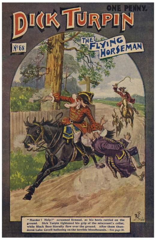 Dick Turpin (värinen lito) tekijältä Robert Prowse Jnr