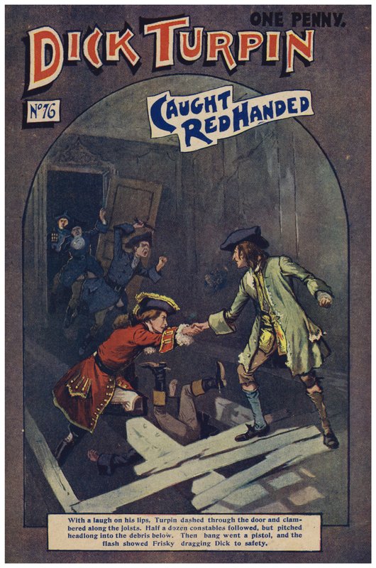 Dick Turpin (värinen lito) tekijältä Robert Prowse Jnr