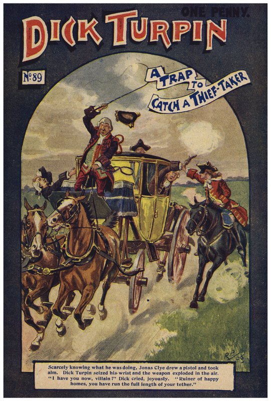 Dick Turpin (värinen lito) tekijältä Robert Prowse Jnr