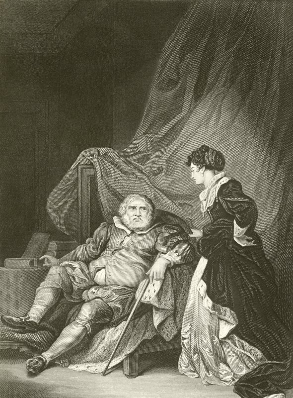 Henry VIII ja Catherine Parr tekijältä Robert Smirke