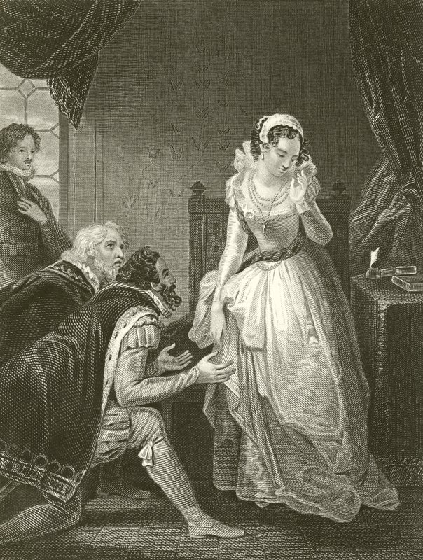 Lady Jane Gray hylkää kruunun tekijältä Robert Smirke