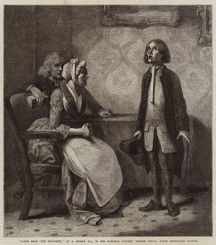 Kohtaus elokuvasta The Pocrite tekijältä Robert Smirke
