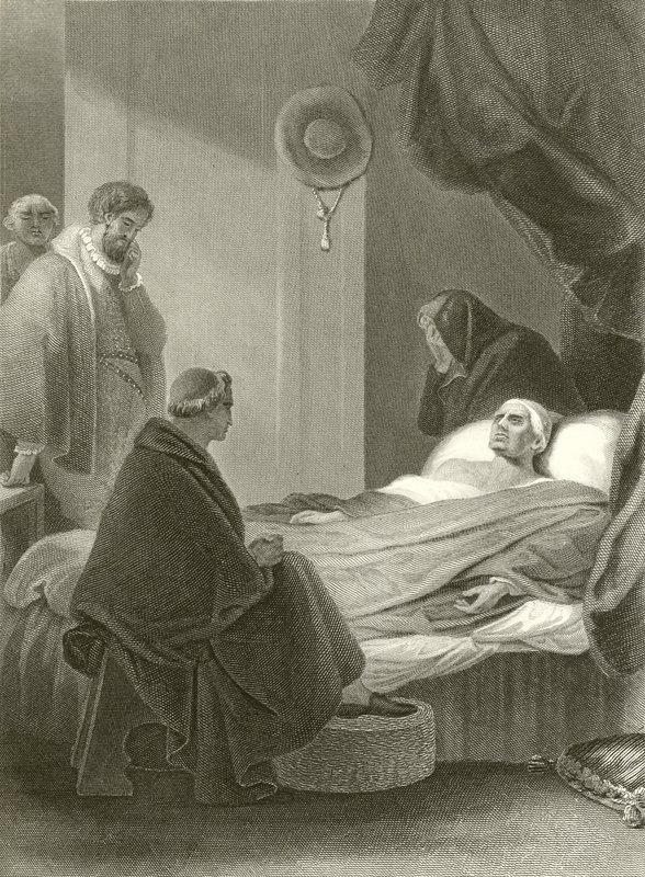 Kardinaali Wolseyn kuolema tekijältä Robert Smirke