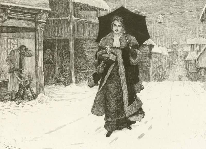 Lady Bountiful (syväpaino) tekijältä Robert Walker Macbeth