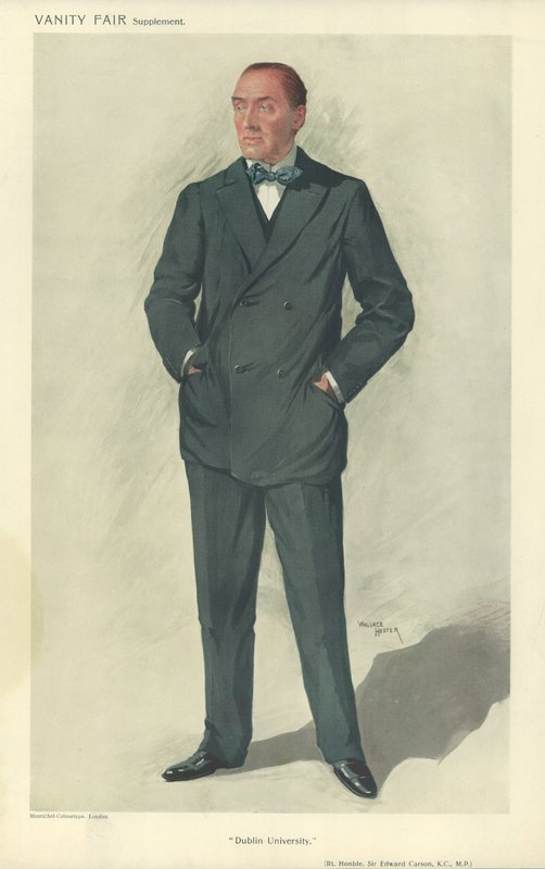 Oikea herra Sir Edward Carson tekijältä Robert Wallace Hester