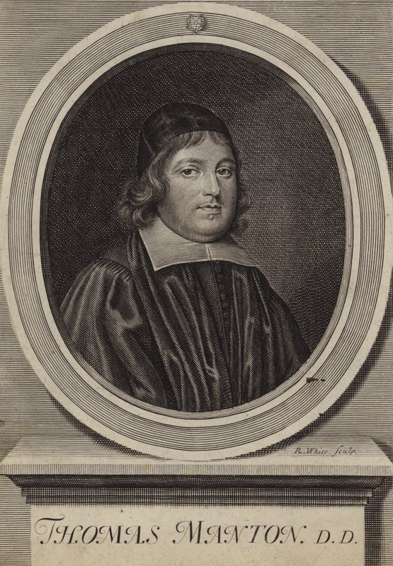 Thomas Manton, englantilainen puritaaninen pappi (kaiverrus) tekijältä Robert White