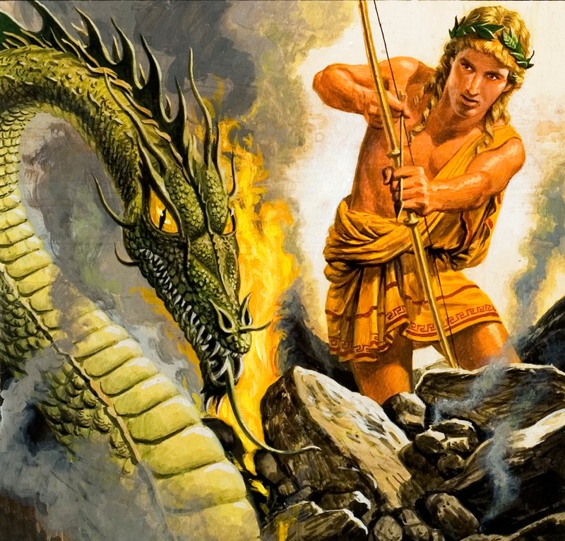 Apollo tappaa Pythonin tekijältä Roger Payne