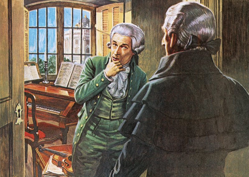 Mozart ja salaperäinen muukalainen tekijältä Roger Payne