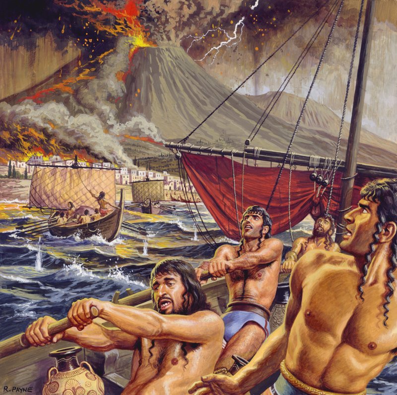 Atlantiksen mysteeri (guassi paperille) tekijältä Roger Payne