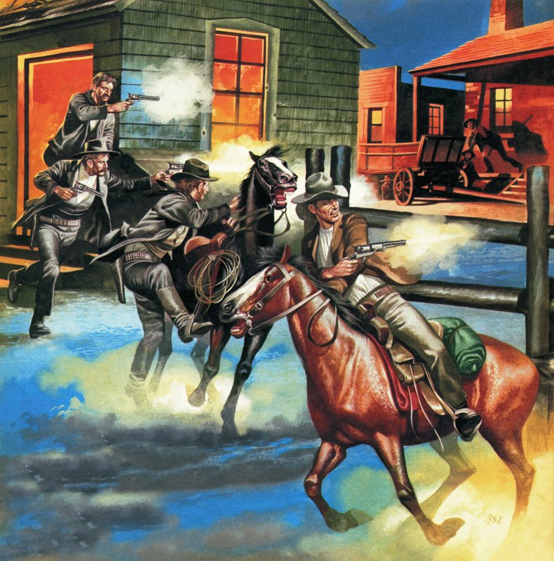 Billy the Kid -- pahamaineinen asemies tekijältä Ron Embleton