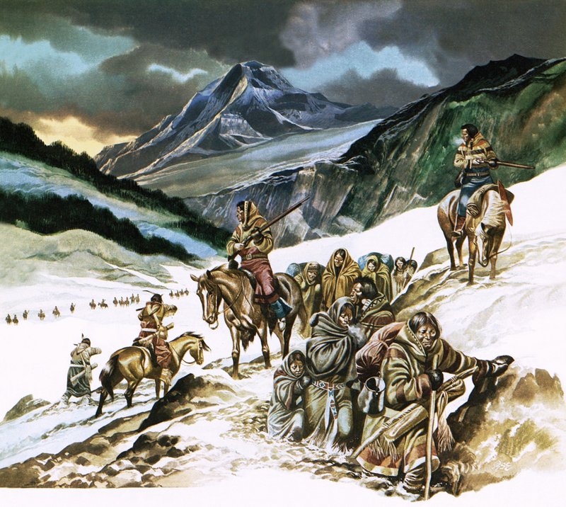 Riistetyt punaiset intiaanit tekijältä Ron Embleton