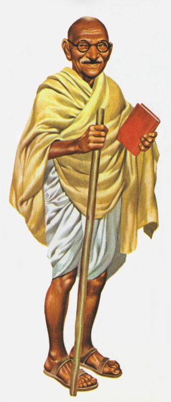 Mahatma Gandhi (värilitra) tekijältä Ron Embleton