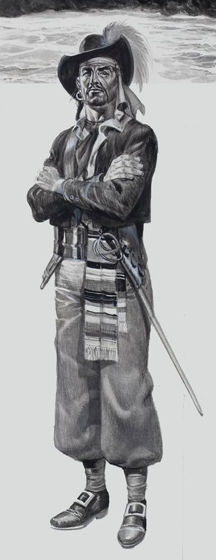 Merirosvo tekijältä Ron Embleton