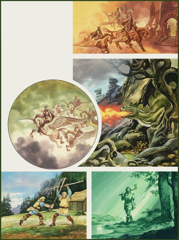 Nibelungien sormus tekijältä Ron Embleton