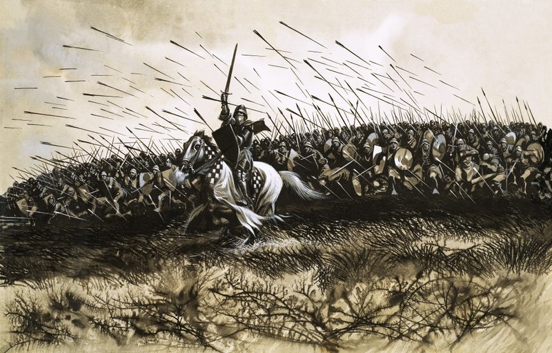 Tunnistamaton taistelu (Agincourt) tekijältä Ron Embleton