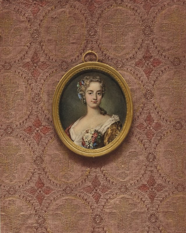 Tuntemattoman naisen muotokuva tekijältä Rosalba Giovanna Carriera