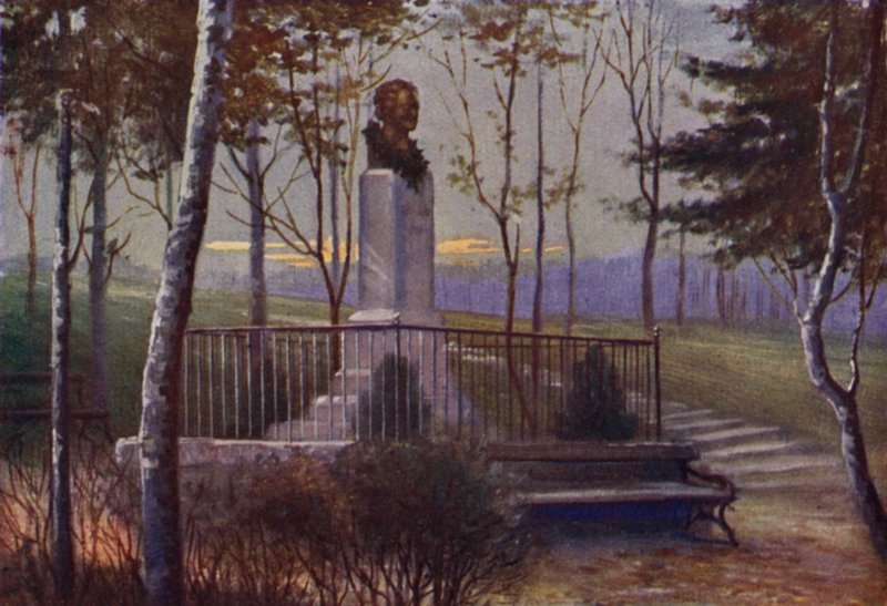 Beethovengang (litografia de color) finlandès tekijältä Rudolf Klingsbogl