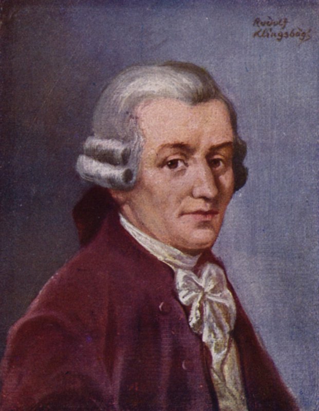 Haydn (väri litho) tekijältä Rudolf Klingsbogl