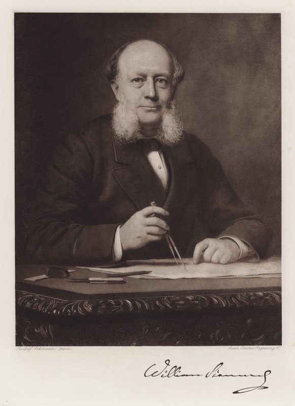 Karl Wilhelm Siemens (litho) tekijältä Rudolf Lehmann