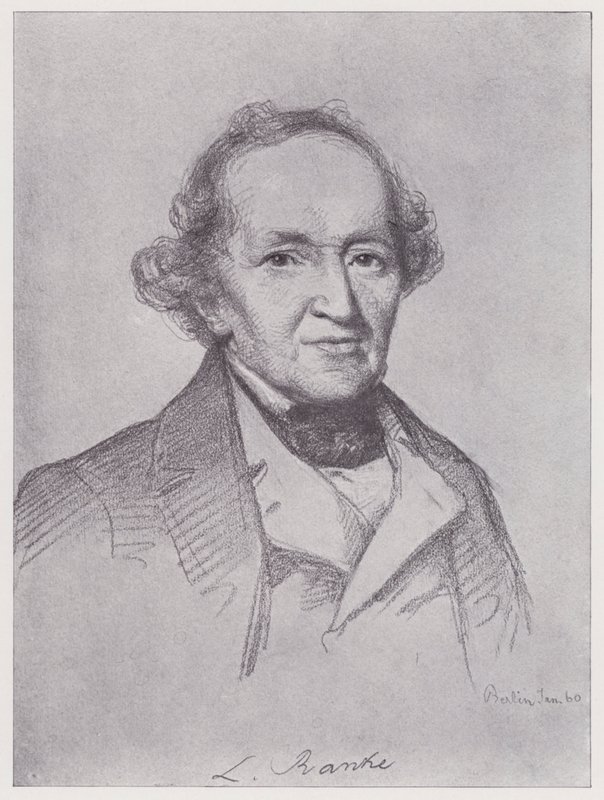 Leopold Von Ranke (litho) tekijältä Rudolf Lehmann