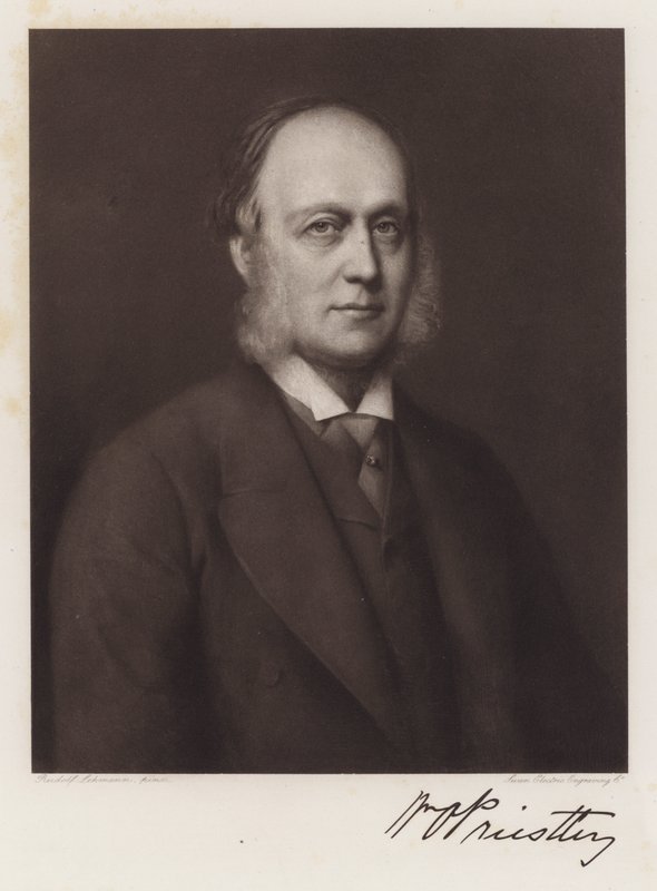 Sir William Priestley (litho) tekijältä Rudolf Lehmann