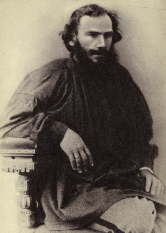 LN Tolstoi, Moskova, 1868 tekijältä Russian Photographer