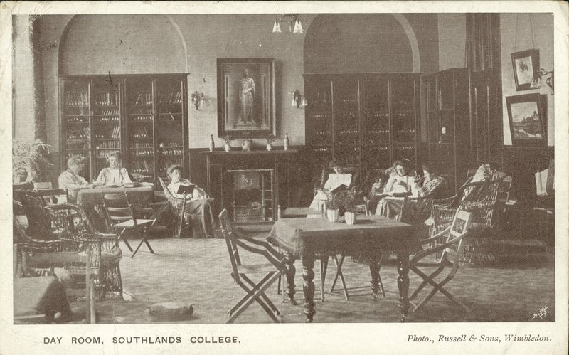 Päivähuone, Southlands College, Roehampton, Lontoo (b/w kuva) tekijältä Russian Photographer