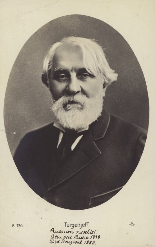 Ivan Turgenev (1818-1883), venäläinen kirjailija, novellikirjailija ja näytelmäkirjailija tekijältä Russian Photographer