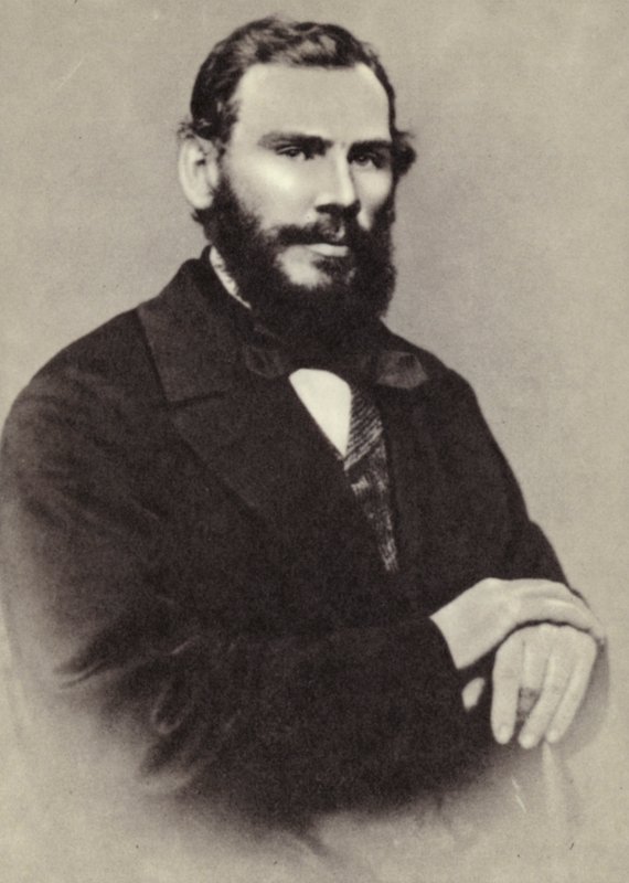 L N Tolstoi, Moskova, 1862 tekijältä Russian Photographer