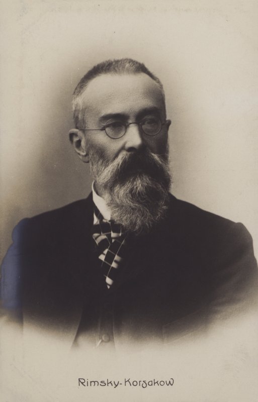 Nikolai Rimski-Korsakov, venäläinen säveltäjä. tekijältä Russian Photographer