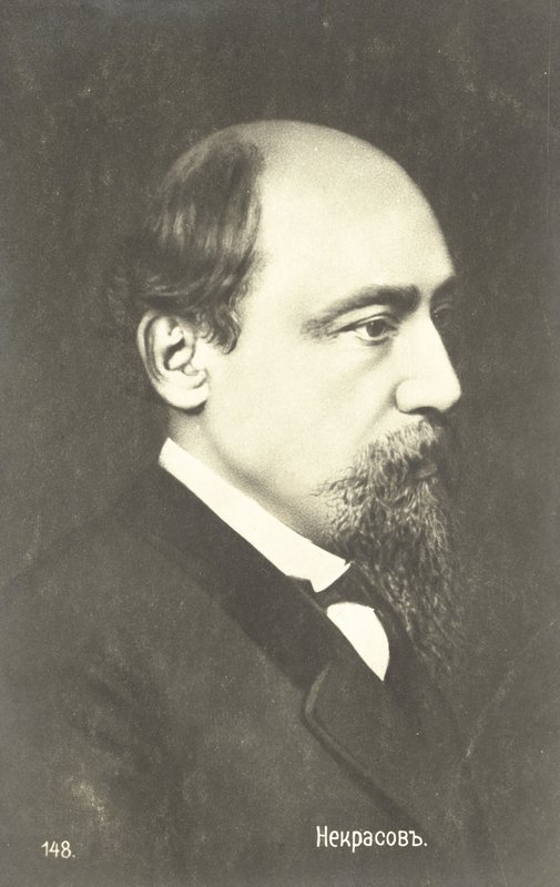 Nikolai Nekrasov, venäläinen runoilija (m/v kuva) tekijältä Russian Photographer