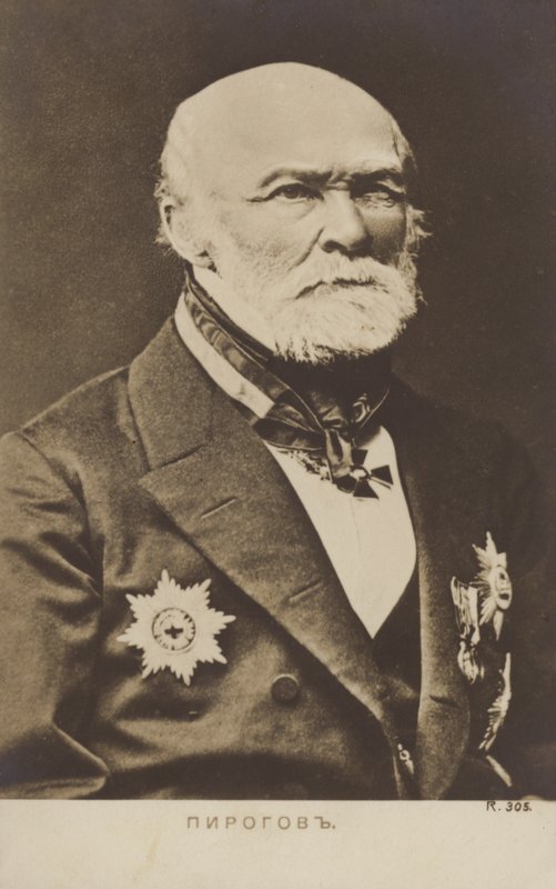 Nikolai Pirogov (1810-1881), venäläinen lääkäri, tiedemies, kirurgi ja anatomi tekijältä Russian Photographer