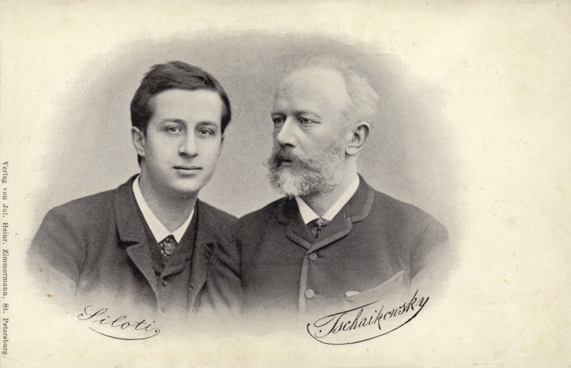 Muotokuva Silotista ja Tšaikovskista tekijältä Russian Photographer