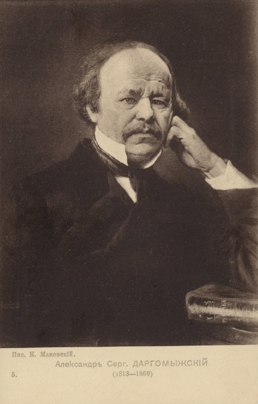 Aleksandr Sergejevitš Dargomižski, venäläinen säveltäjä (1813-1869) tekijältä Russian School