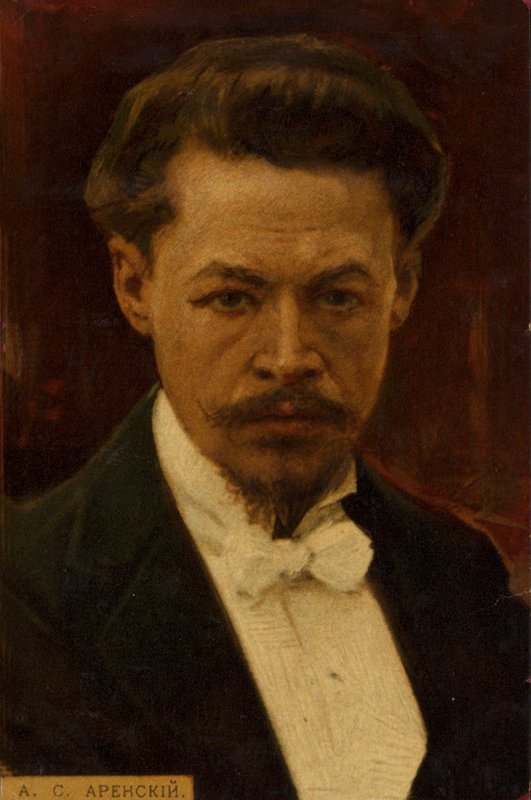 Anton Arensky, venäläinen säveltäjä, pianisti ja musiikin professori (1861-1906) tekijältä Russian School