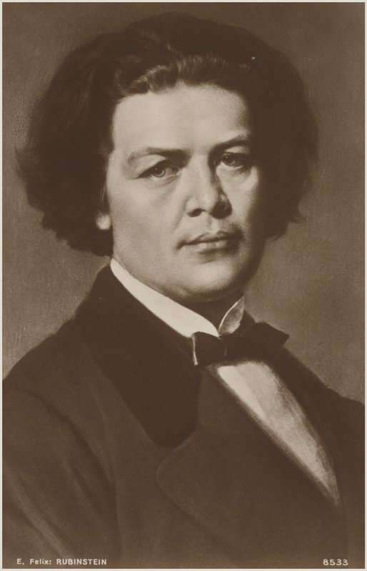 Anton Rubinsteinin muotokuva tekijältä Russian School