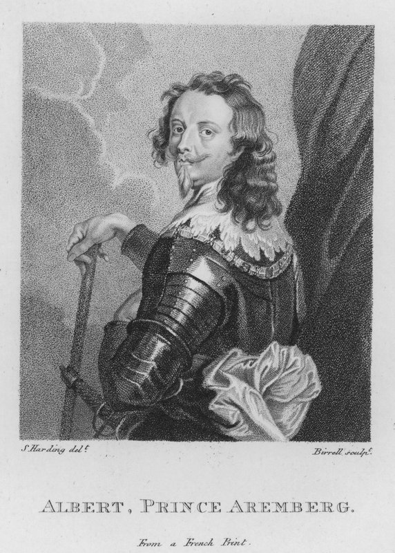 Albert, prinssi Aremberg (kaiverrus) tekijältä S. (after) Harding