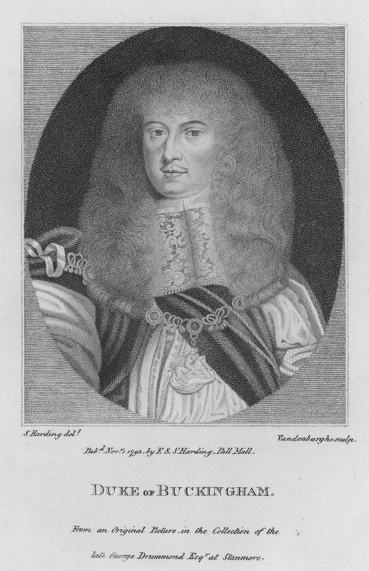 Duke of Buckingham (kaiverrus) tekijältä S. (after) Harding