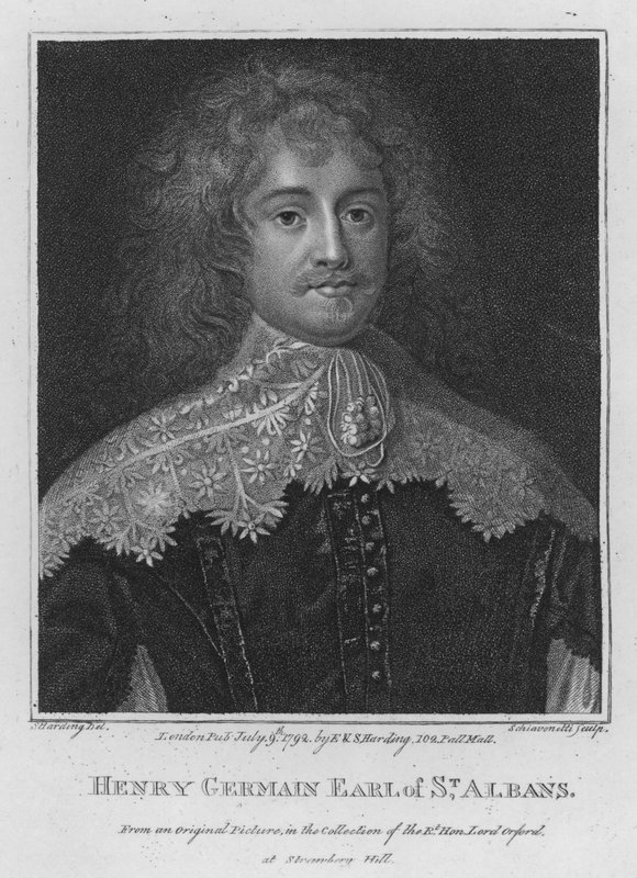 Henry Geermain, Earl of St Albans (kaiverrus) tekijältä S. (after) Harding