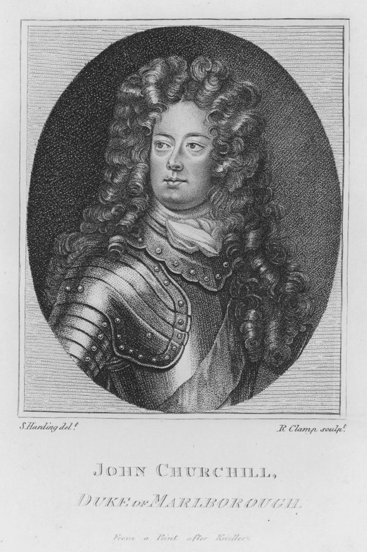 John Churchill, Marlboroughin herttua (kaiverrus) tekijältä S. (after) Harding