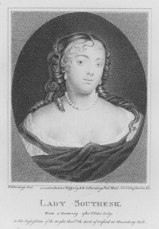 Lady Southesk (kaiverrus) tekijältä S. (after) Harding