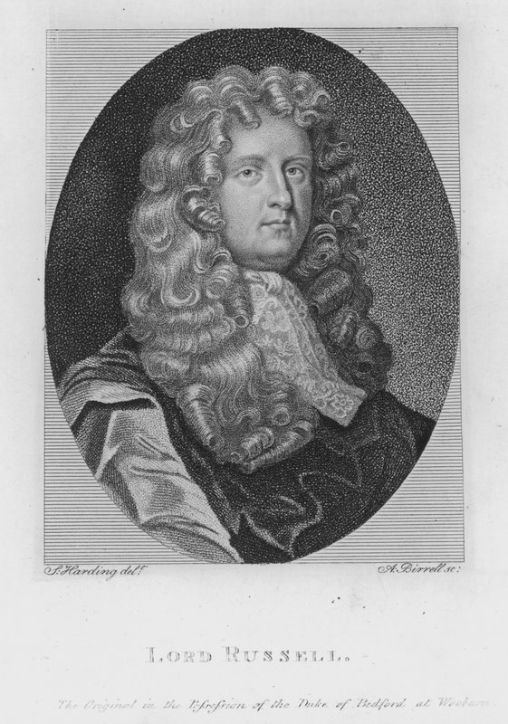 Lord Russell (kaiverrus) tekijältä S. (after) Harding