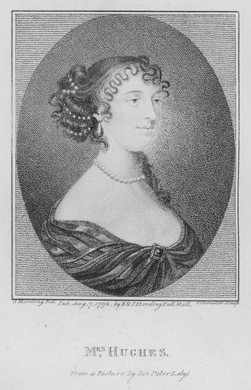 Rouva Hughes (kaiverrus) tekijältä S. (after) Harding